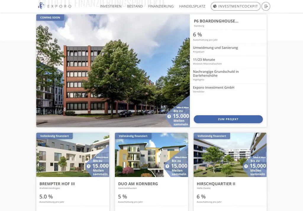 Immobilien finanzieren Crowdinvesting