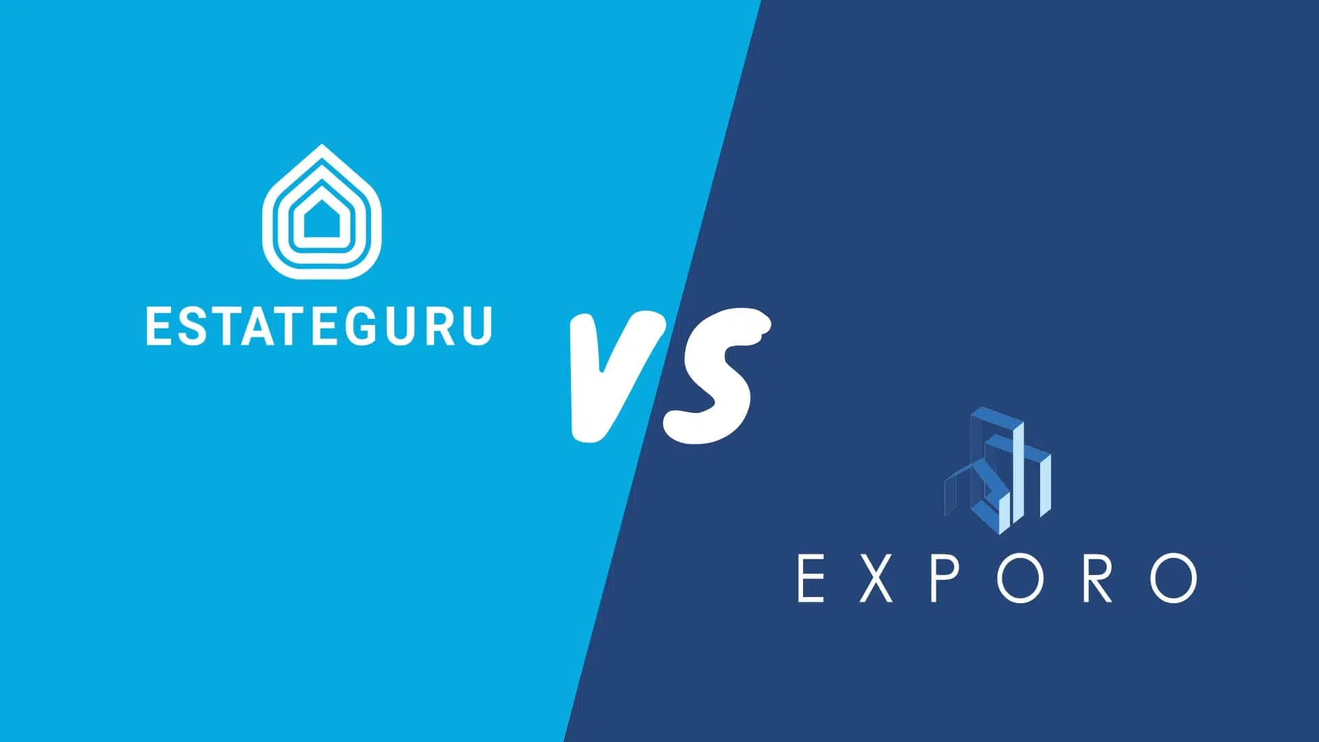 EstateGuru vs Exporo Vergleich Bewertung Test P2P-Plattform Immobilien Crowdinvesting Erfahrungen