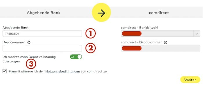 Depotwechsel Comdirect Anleitung Test Erfahrungen