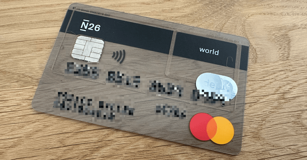 N26 Girokonto Mastercard Kreditkarte Debitkarte Test Erfahrungen