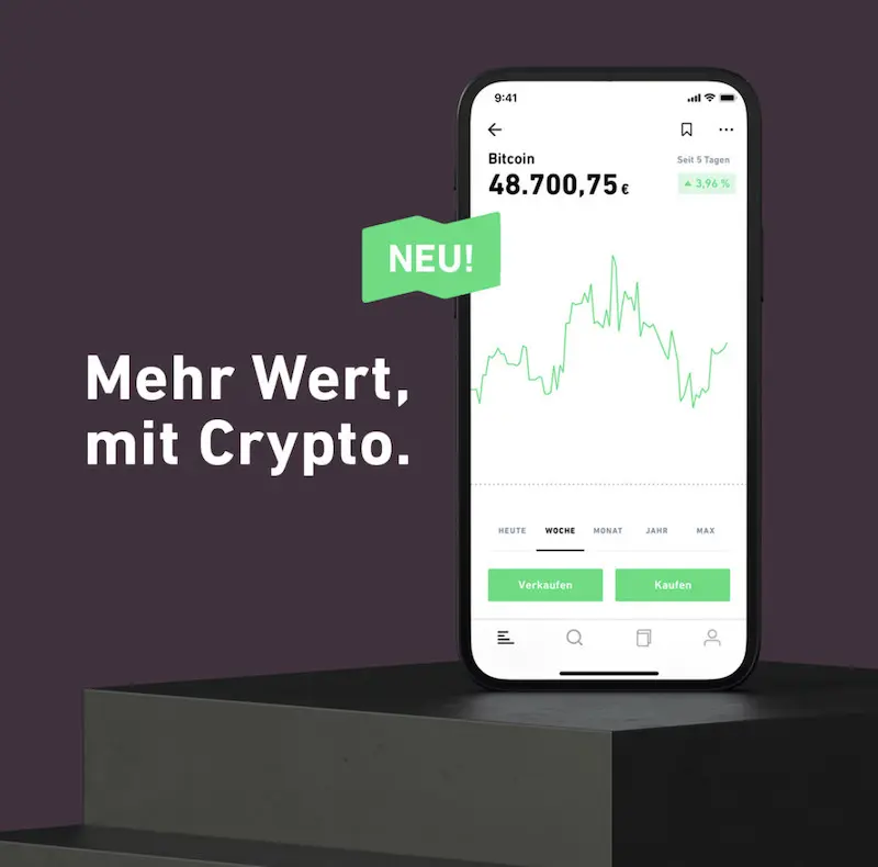 Trade Republic Bitcoin Ethereum Litecoin Bitcoin Cash deutsche Kryptobörse