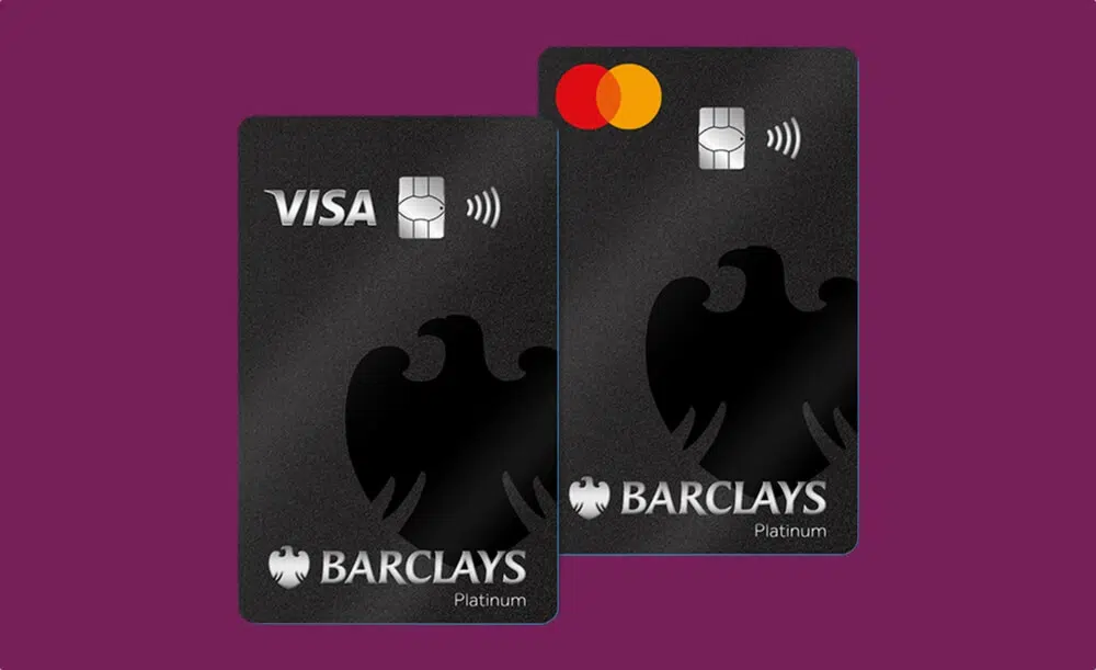 Barclays Platinum Double Visa Mastercard Kreditkarte ohne Girokonto Barclays Bank
