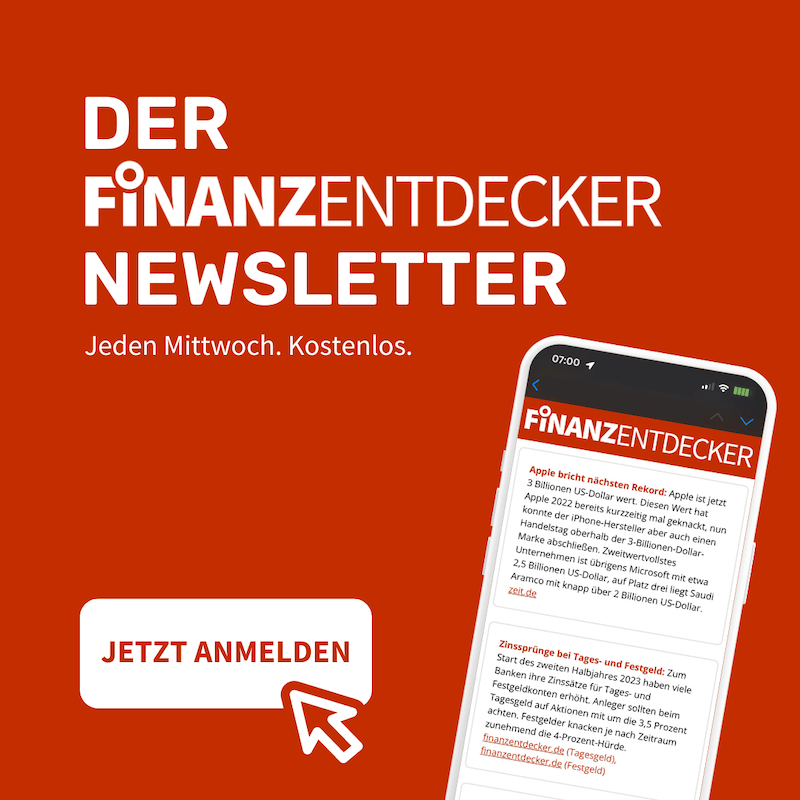Finanzentdecker Newsletter