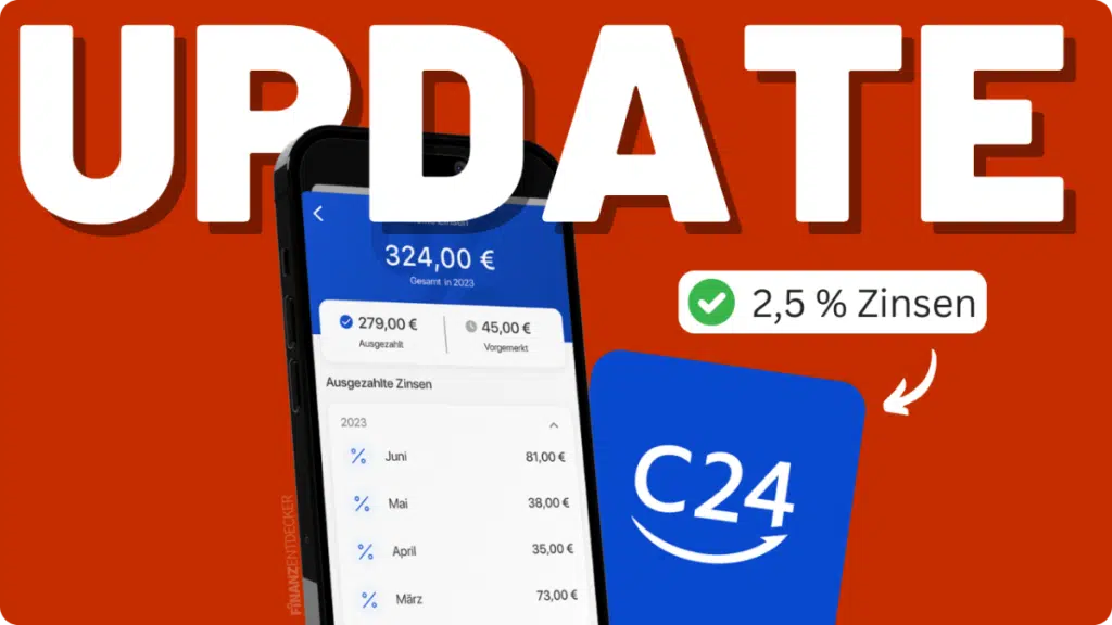 Finanzentdecker YouTube C24 Bank Girokonto Zinsen