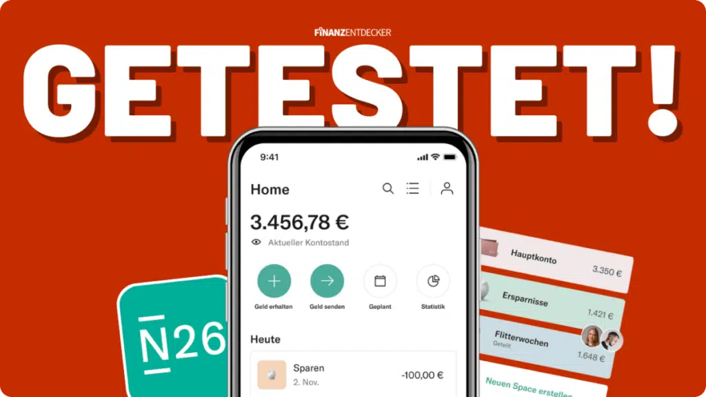 Finanzentdecker YouTube N26 Girokonto Zinsen