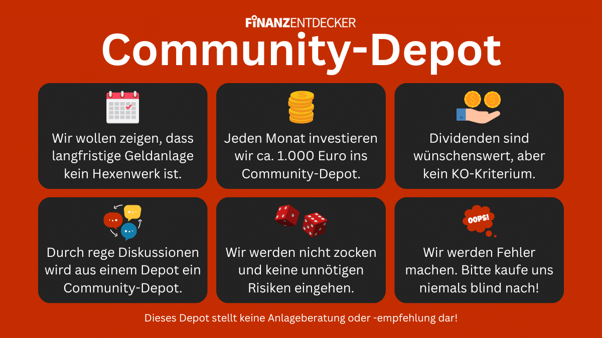 FINANZENTDECKER Community-Depot