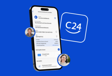 C24 Bank Gemeinschaftskonto Partnerkonto Zinsen