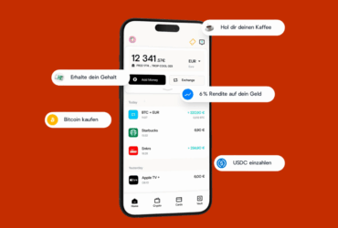 Deblock Girokonto Krypto Wallet