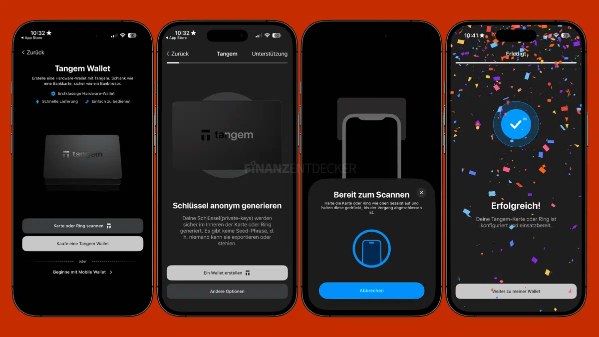 Tangem Test Erfahrungen Wallet Hardware Wallet Karten Testbericht Erfahrungsbericht Review App