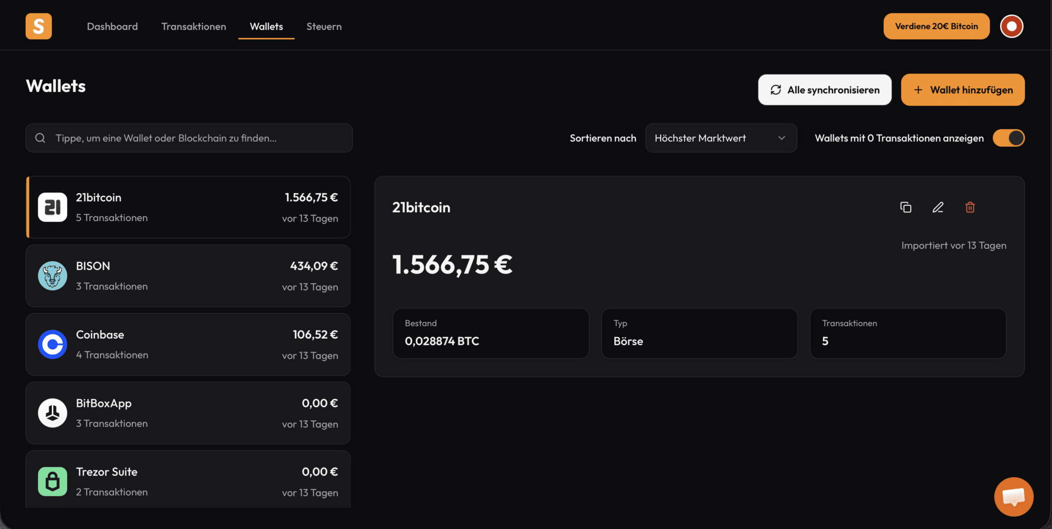 Satsly Test Erfahrungen Wallets