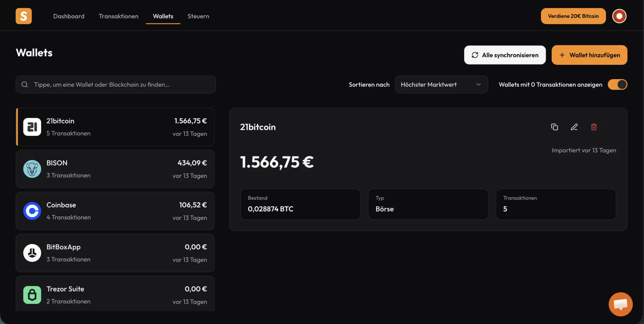 Satsly Test Erfahrungen Wallets